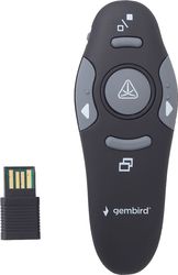 GEMBIRD GEMBIRD WIRELESS PRESENTER WITH LASER POINTER BLACK WP-L-11