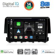 DIGITAL IQ BXK 20191_CPAA (9INC) MULTIMEDIA TABLET FOR HONDA CIVIC MOD. 2016&amp;GT;