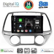 DIGITAL IQ BXK 20227_CPAA CLIMA (9INC) MULTIMEDIA TABLET FOR HYUNDAI I20 MOD. 2008-2012