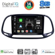 DIGITAL IQ BXK 20138_CPAA (9INC) MULTIMEDIA TABLET FOR FIAT DOBLO  OPEL COMBO MOD. 2015-2018
