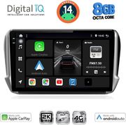 DIGITAL IQ BXK 20508_CPAA (10INC) MULTIMEDIA TABLET FOR PEUGEOT 208-2008 MOD. 2012-2021