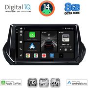 DIGITAL IQ BXK 20509_CPAA (9INC) MULTIMEDIA TABLET FOR PEUGEOT 208  2008 MOD. 2021&amp;GT;