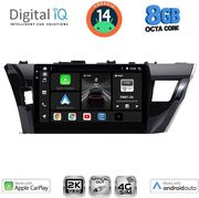 DIGITAL IQ BXK 20714_CPAA (10INC) MULTIMEDIA TABLET FOR TOYOTA COROLLA MOD. 2013-2016