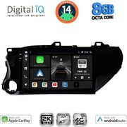 DIGITAL IQ BXK 20721_CPAA (10INC) MULTIMEDIA TABLET FOR TOYOTA HILUX MOD. 2017&amp;GT;