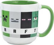 STOR: MINECRAFT SQUARED PATTERN - YOUNG ADULT CERAMIC ELITE MUG IN GIFT BOX (385ML) (75618)