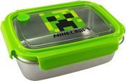 STOR: MINECRAFT - YOUNG ADULT STAINLESS STEEL RECTANGULAR SANDWICH BOX (2190)