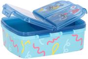 STOR: STITCH PALMS - XL MULTI COMPARTMENT RECTANGULAR SANDWICH BOX (75099)