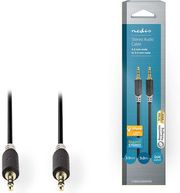 NEDIS NEDIS CABW22000AT50 STEREO AUDIO CABLE 3.5 MM MALE - 3.5 MM MALE 5.0 M ANTHRACITE