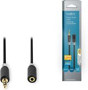 NEDIS CABW22050AT20 STEREO AUDIO CABLE 3.5 MM MALE - 3.5 MM FEMALE 2.0 M ANTHRACITE