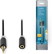 NEDIS CABW22050AT50 STEREO AUDIO CABLE 3.5 MM MALE - 3.5 MM FEMALE 5.0 M ANTHRACITE