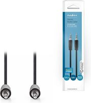 NEDIS CAGB22000BK30 STEREO AUDIO CABLE 3.5MM MALE - 3.5MM MALE 3.0M BLACK