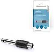 NEDIS CAGB23935BK MONO AUDIO ADAPTER 6.35MM MALE - RCA FEMALE BLACKP