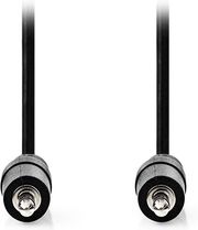 NEDIS CAGL22000BK10 STEREO AUDIO CABLE 3.5MM MALE - 3.5MM MALE 1.00M BLACK