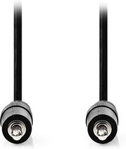 NEDIS CAGL22000BK50 STEREO AUDIO CABLE 3.5MM MALE - 3.5MM MALE 5.00M BLACK