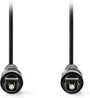 NEDIS CAGL25000BK10 OPTICAL AUDIO CABLE TOSLINK MALE - TOSLINK MALE 1.00M BLACK