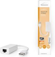 NEDIS CCGB60950WT02 USB 2.0 NETWORK ADAPTER USB-A MALE - RJ45 FEMALE 0.20M WHITE