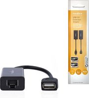 NEDIS CCGB61EXTBK500 USB 2.0 EXTENDER 1X USB-A MALE - 1X RJ45 FEMALE &amp; 1X USB-A FEMALE - 1X RJ45 F