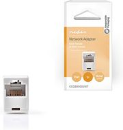 NEDIS NEDIS CCGB89005WT NETWORK COUPLER CAT5, RJ45 FEMALE - RJ45 FEMALE WHITEP