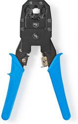 NEDIS CCGB89510BU CRIMP PLIERS CAT5 / CAT5E / CAT6 / CAT6A / RJ10 / RJ11 / RJ45 BLUEP