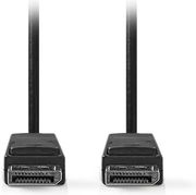 NEDIS CCGL37010BK30 DISPLAYPORT CABLE DISPLAYPORT MALE - DISPLAYPORT MALE 4K@60HZ 3.00M BLACK