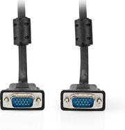NEDIS CCGL59000BK30 VGA CABLE, VGA MALE - VGA MALE 3.00M BLACK