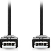 NEDIS CCGL60000BK10 USB 2.0 CABLE USB-A MALE - USB-A MALE 1.00M BLACK