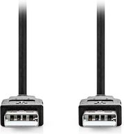 NEDIS NEDIS CCGL60000BK30 USB HIGH SPEED CABLE USB-A MALE - USB-A MALE 3.00M BLACK