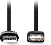 NEDIS CCGL60010BK10 USB 2.0 CABLE USB-A MALE - USB-A FEMALE 1.00M BLACK