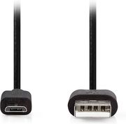 NEDIS NEDIS CCGL60500BK20 USB 2.0 CABLE USB A MALE - USB MICRO-B MALE 11W 2.00M BLACK