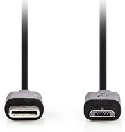 NEDIS NEDIS CCGL60750BK10 USB 2.0 CABLE USB-C MALE - USB MICRO-B MALE 60W 1.00M BLACK