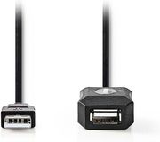 NEDIS CCGL60EXTBK200 ACTIVE USB 2.0 CABLE USB A MALE - USB A FEMALE 20.0MC