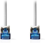 NEDIS NEDIS CCGP85330GY05 CAT6A CABLE S/FTP RJ45 MALE RJ45 MALE 0.50 M ROUND LSZH GREY POLYBAG