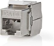 NEDIS NEDIS CCGP89720ME KEYSTONE CAT6 RJ45 FEMALE S/FTP METALP
