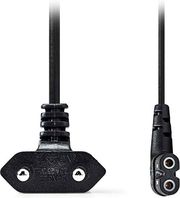 NEDIS CEGL11055BK50 ANGLED POWER CABLE EURO MALE - IEC-320-C7 5.00M BLACK