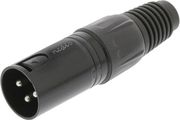 NEDIS COTP15900BK XLR CONNECTOR XLR 3-PIN MALE BLACKP