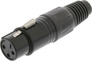 NEDIS COTP15902BK XLR CONNECTOR |XLR 3-PIN FEMALE BLACKP
