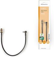 NEDIS CSGB02125BK02 SMA CABLE, SMA FEMALE - TS9 50OHM 0.20M BLACK