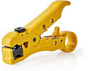 NEDIS CSGG49520YE COAX CABLE STRIPPER RG59 - RG6 - RG7 - RG11P
