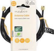 NEDIS CSGL02000BK20 SMA CABLE SMA MALE - SMA MALE 50OHM 2.00M BLACK