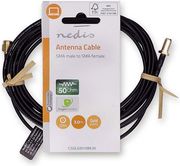 NEDIS CSGL02010BK30 SMA CABLE SMA MALE - SMA FEMALE 50OHM 3.00M BLACK