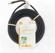 NEDIS CSGL02400BK100 SMA CABLE SMA MALE - SMA FEMALE 10.0M BLACKC