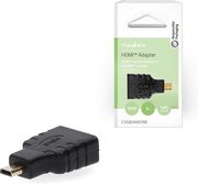 NEDIS NEDIS CVGB34907BK HDMI ADAPTER HDMI MICRO MALE - HDMI FEMALE BLACKP