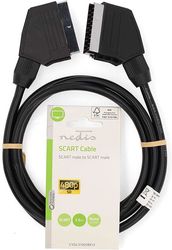 NEDIS NEDIS CVGL31001BK15 SCART CABLE SCART MALE - SCART MALE 480P 1.50M BLACK