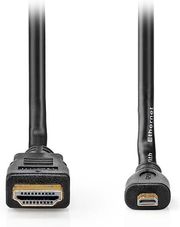 NEDIS CVGL34700BK15 HIGH SPEED HDMI CABLE WITH ETHERNET HDMI MALE - HDMI MICRO MALE 1.50M