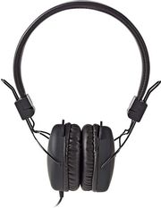 NEDIS HPWD1100BK WIRED HEADPHONES, ON-EAR, FOLDABLE, 1.2 M ROUND CABLE, BLACK