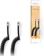 NEDIS TCGB90100BK20 TELECOM CABLE RJ10 MALE - RJ10 MALE 2.00M BLACK