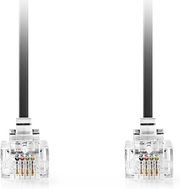 NEDIS TCGL90200BK20 TELECOM CABLE RJ11 MALE - RJ11 MALE 2.00M BLACK