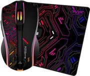 ARMAGGEDDON 2.4G WIRELESS GAMING MOUSE RGB 10000 CPI MIKOYAN FOXBAT-III CYBERPUNK BLACK CYBERPUNK-B