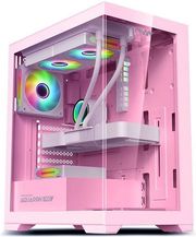 ARMAGGEDDON FULL ATX TRANSPARENT FISH TANK GAMING CASE AQUARON PRO PINK AQUARON-PRO-P