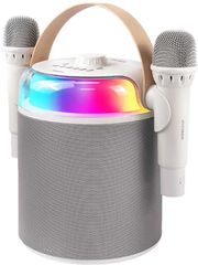 SONICGEAR SONICGEAR BT5.3 PORTABLE RGB KARAOKE WIRELESS SPEAKER IOX K800 WHITE IOX-K800-W